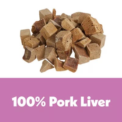 Product Wiggles & Wags Freeze Dried Pork Liver Dog Treats 5 OZ