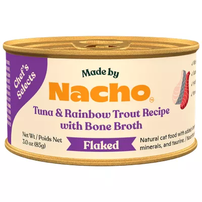 Made by Nacho Chef's Selects - Flaked Adult Cat Food, 3 OZ - Image 1