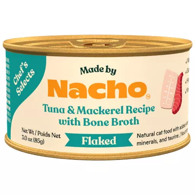 Made by Nacho Chef's Selects - Flaked Adult Cat Food, 3 OZ - Image 1