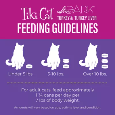 Product Tiki Cat After Dark Adult Cat Food - High Protein, Soft Pate, 3 Oz