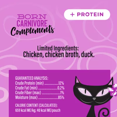 Product Tiki Cat® Born Carnivore Complements Cat Food Topper - Grain Free, 2.1 OZ