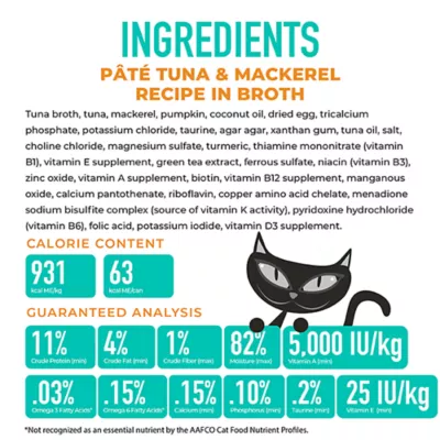 Product Tiki Cat Silver Pate Senior Wet Cat Food - Natural, 2.4oz