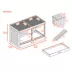 New Age Pet® Park Avenue Small Animal Hutch image thumbnail 3