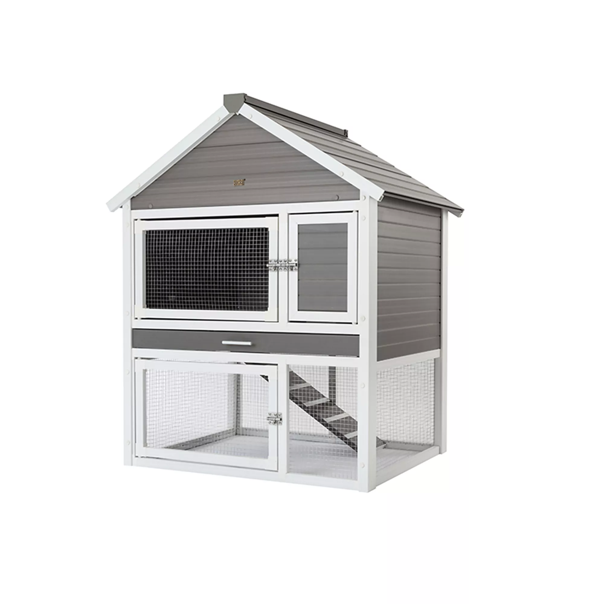 New Age Pet Huntington Townhouse Rabbit Hutch