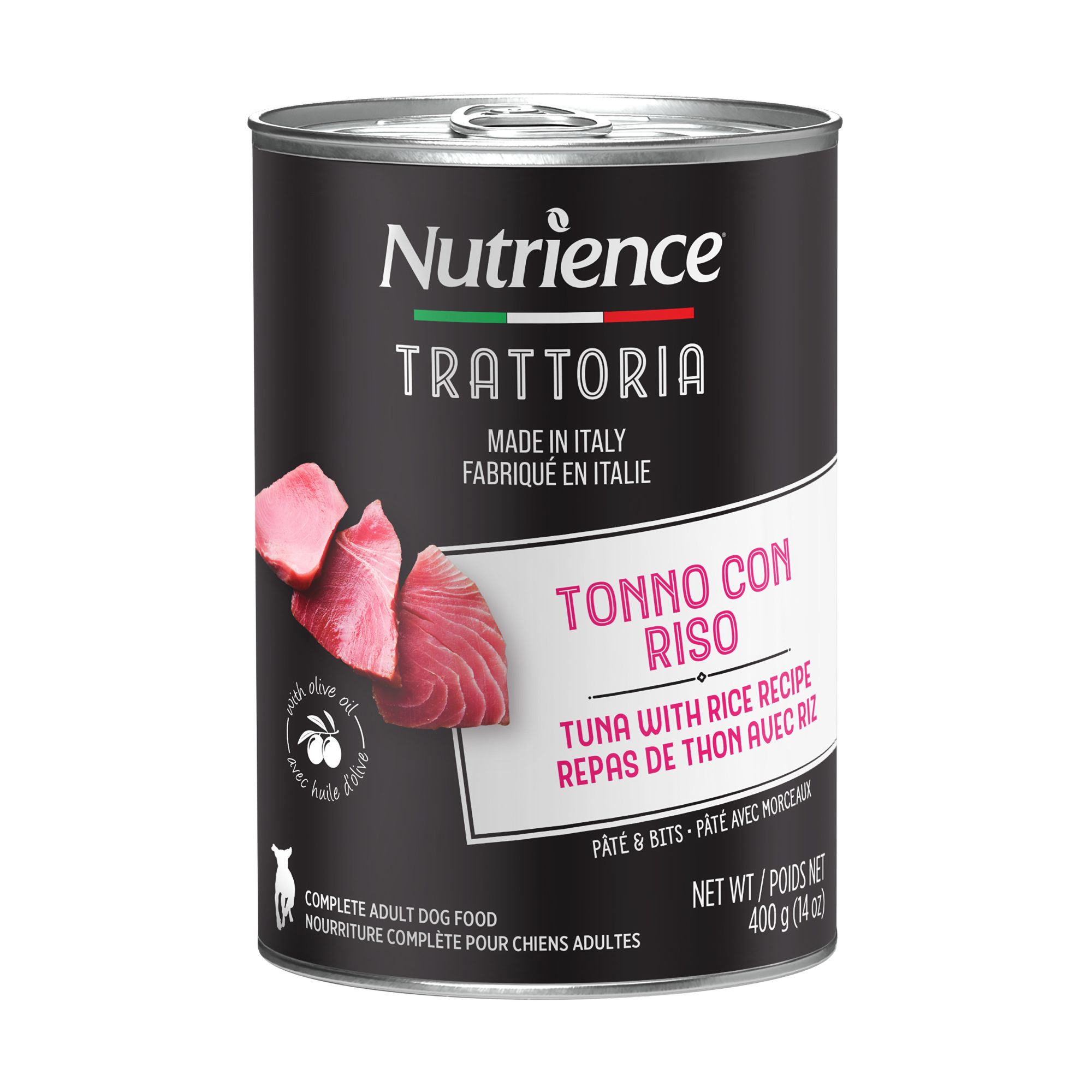 Nutrience Trattoria Gourmet Dog Food - Tuna with Rice