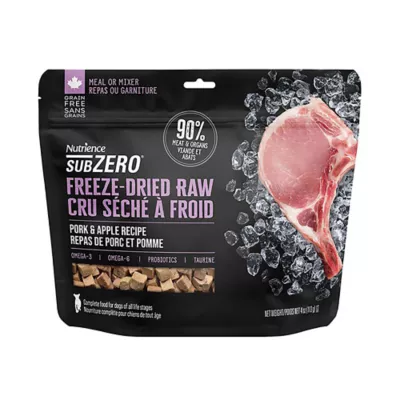 Nutrience Subzero Complete & Balanced Freeze-dried Dog Food - Pork & Apple - Image 1