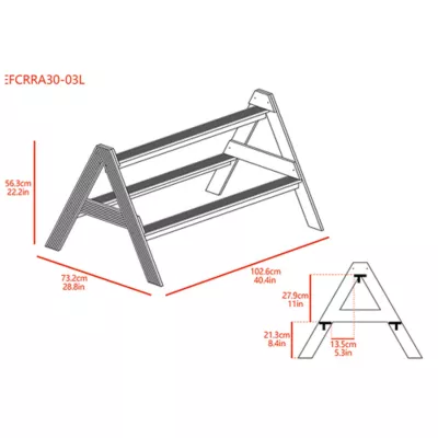 New Age Pet® ECOFLEX® Restful Roost A-Frame Roosting Bars - Image 2
