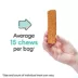Wiggles & Wags Meaty Bars Dog Treats 16 OZ image thumbnail 3