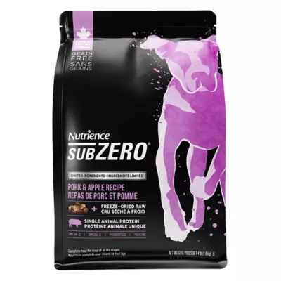 Nutrience SubZero Adult Dog Food - Limited Ingredient, Pork & Apple - Image 1