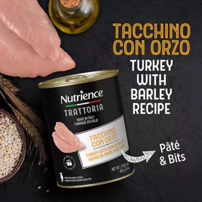 Product Nutrience Trattoria Gourmet Dog Food - Turkey with Barley