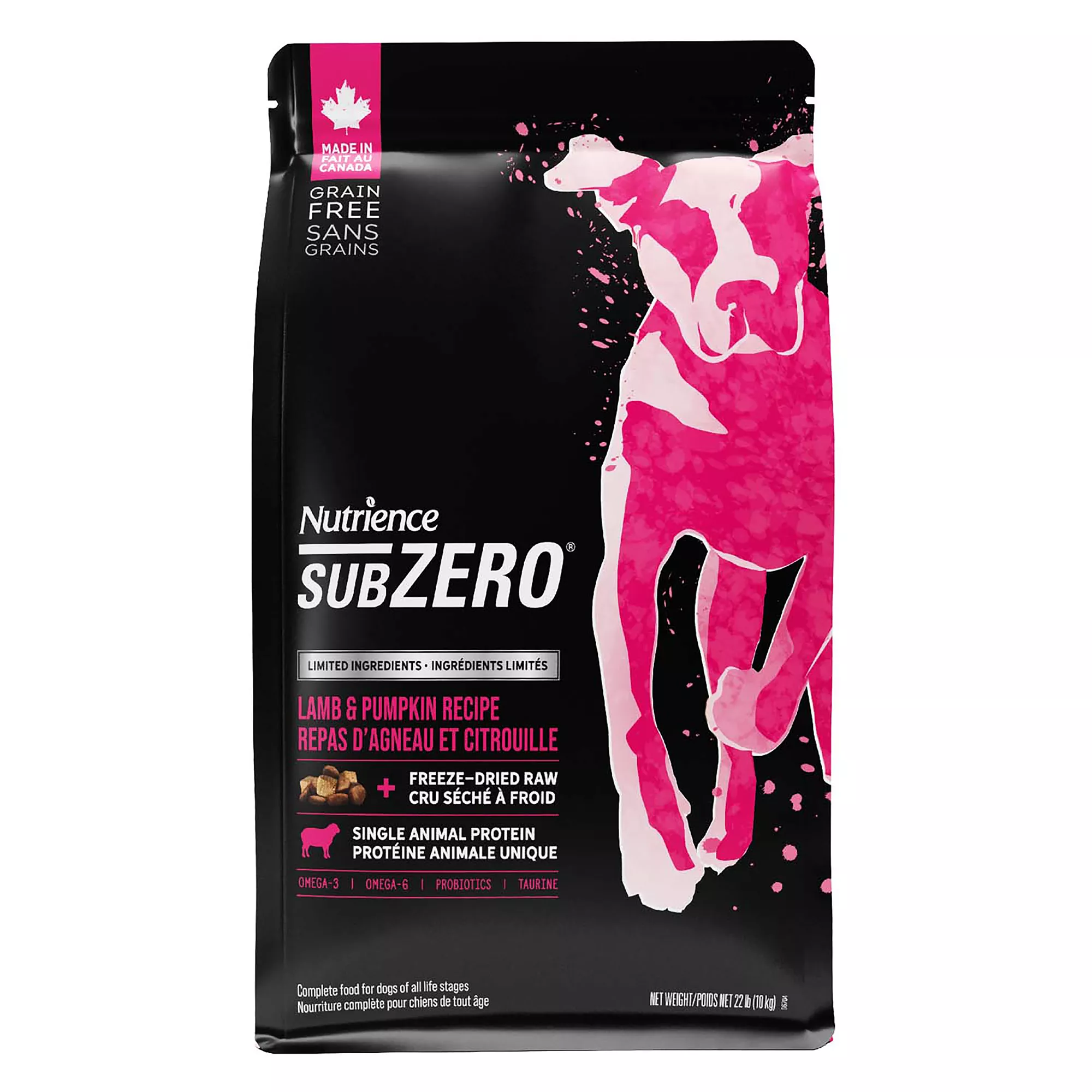 Nutrience SubZero Adult Dog Food - Limited Ingredient, Lamb & Pumpkin