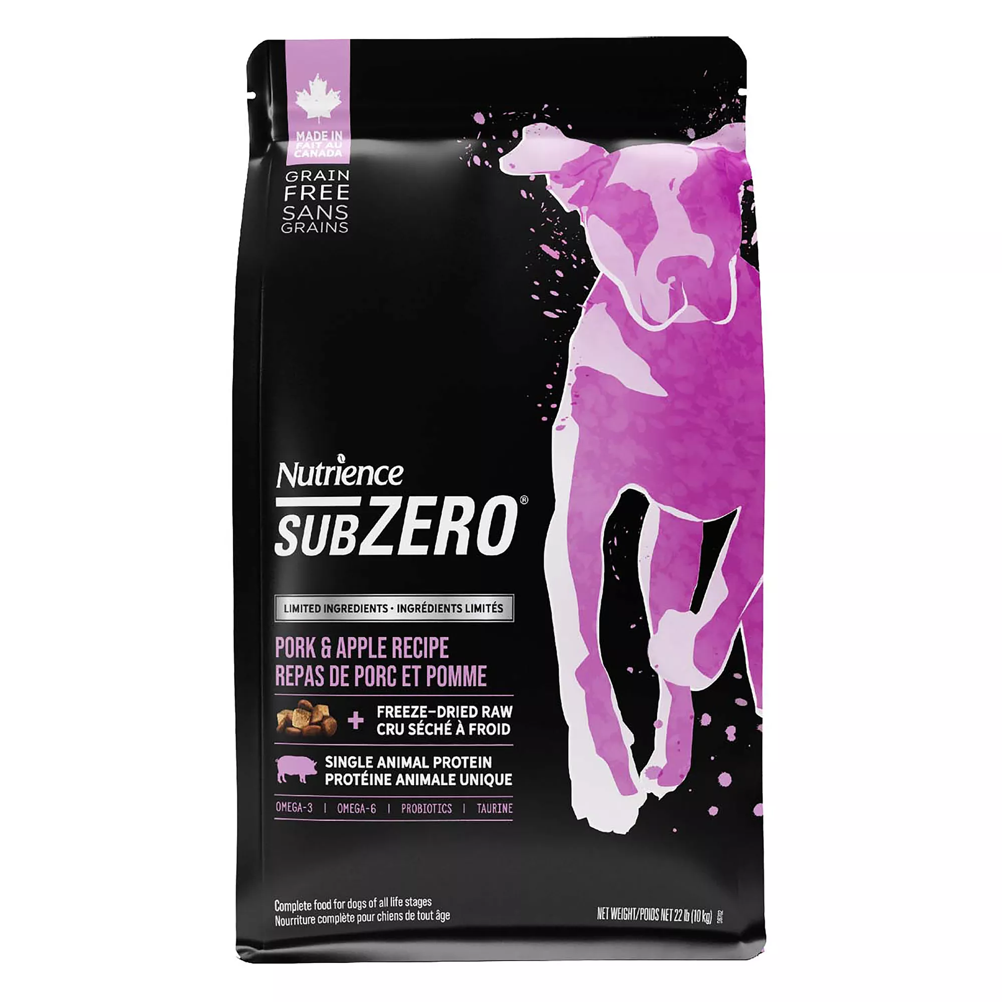 Nutrience SubZero Adult Dog Food - Limited Ingredient, Pork & Apple