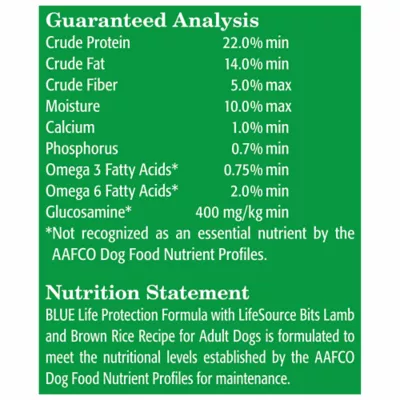 Product Blue Buffalo® Life Protection Formula™ Adult Dry Dog Food - Lamb & Brown Rice