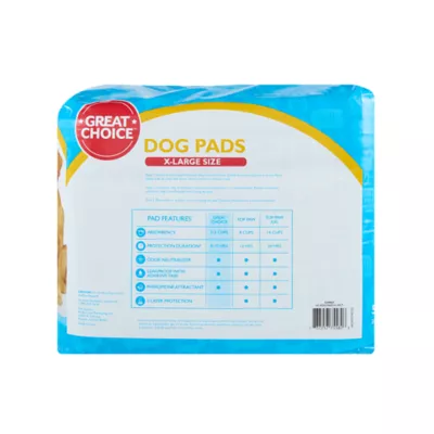 Great Choice® X-Large Dog and Puppy Pee Pads, Potty Training, Unscented, 50 Count - Image 5
