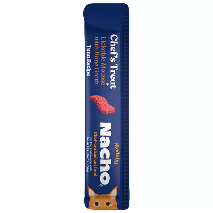 Made by Nacho Cat Treat - Lickable Mousse with Bone Broth, 0.5 OZ
