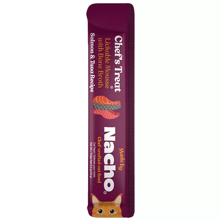 Made by Nacho Cat Treat - Lickable Mousse with Bone Broth, 0.5 OZ