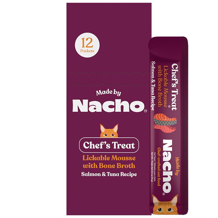 Made by Nacho Cat Treat - Lickable Mousse with Bone Broth, 0.5 OZ - thumbnail 3