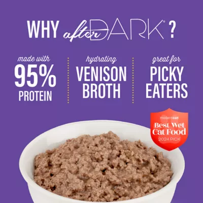 Product Tiki Cat After Dark Adult Cat Food - High Protein, Soft Pate, 3 Oz