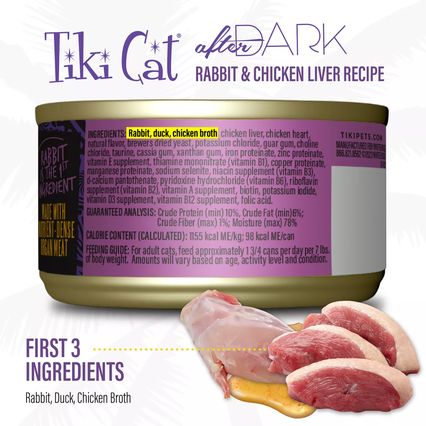 High iron cat food sale
