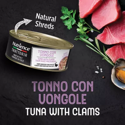 Product Nutrience Trattoria Gourmet Adult Cat Food - Tuna with Clam