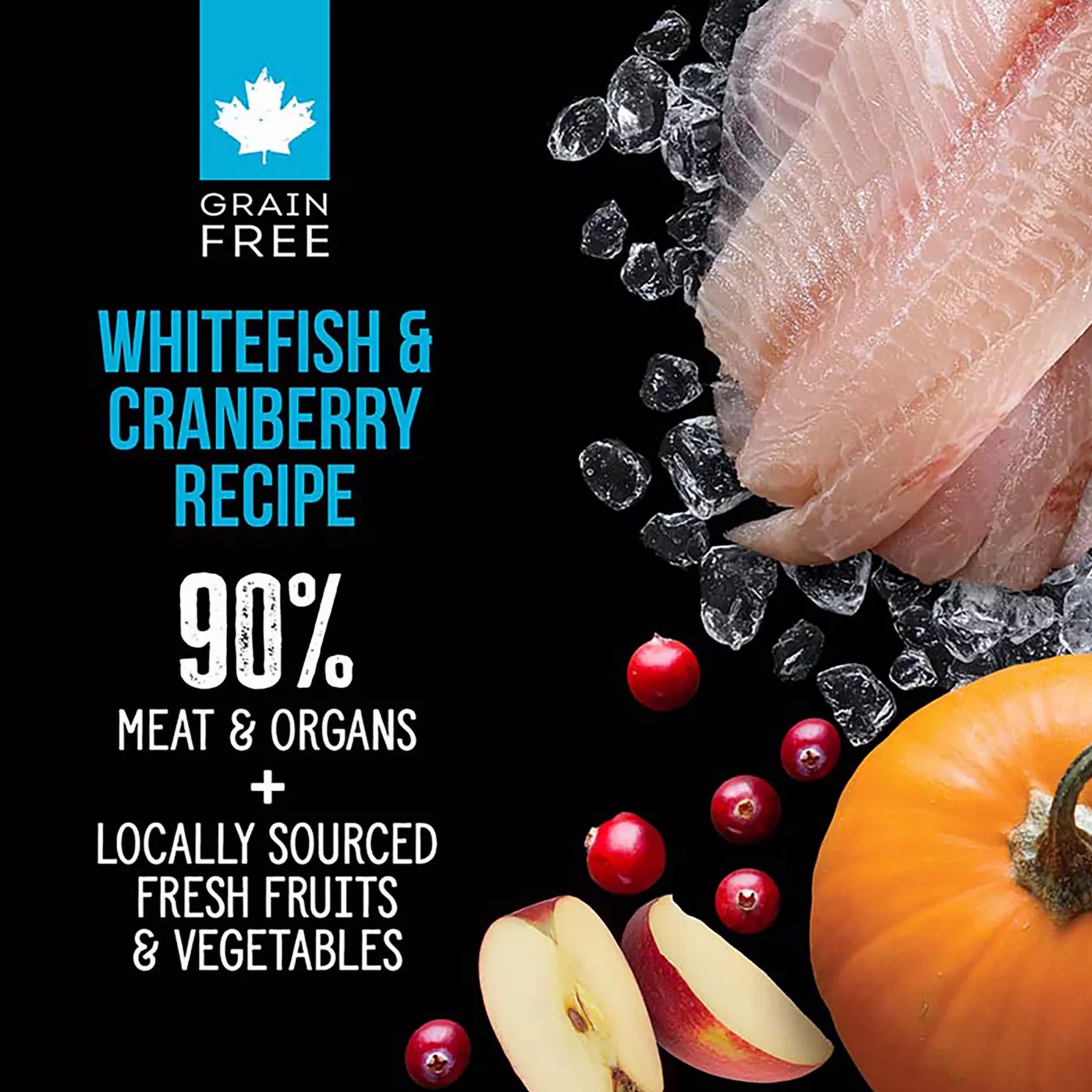 Nutrience SubZero FreezeDried Raw Adult Cat Food WhiteFish & Cranberry