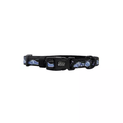 Product Sassy Woof Batman Dog Collar
