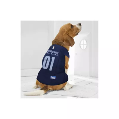 Pets First NBA Grizzlies Basketball Mesh Dog Jersey - Image 3
