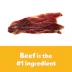 Wiggles & Wags Beef Jerky Cuts Dog Treats 8 OZ image thumbnail 4