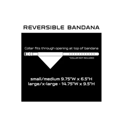 Pets First NBA Grizzlies Reversible Dog Bandana - Image 5