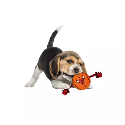 Product Pets First NBA Chicago Bulls Basketball Rope Dog Toy