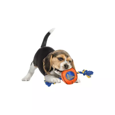 Pets First NBA Golden State Basketball Rope Dog Toy - Image 2