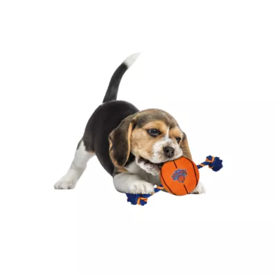 Product Pets First NBA NY Knicks Basketball Rope Dog Toy