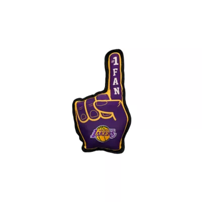 Pets First NBA LA Lakers #1 Fan Dog Toy - Image 1
