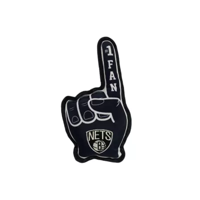 Pets First NBA Brooklyn Nets #1 Fan Dog Toy - Image 1