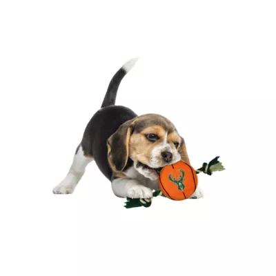 Product Pets First NBA Milwaukee Bucks Nylon Basketball Rope Dog Toy