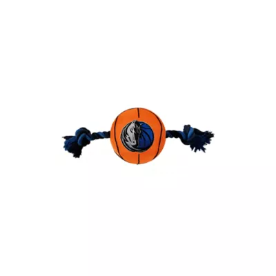 Product Pets First NBA Mavericks Basketball Rope Dog Toy