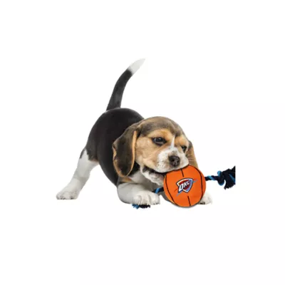 Product Pets First NBA OKC Thunder Basketball Rope Dog Toy