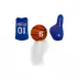 Pets First NBA 76ers 3pc Catnip Toy Set image thumbnail 1
