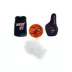 Pets First NBA Miami Heat 3pc Catnip Toy Set image thumbnail 1