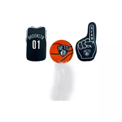 Product Pets First NBA Brooklyn Nets 3pc Catnip Toy Set