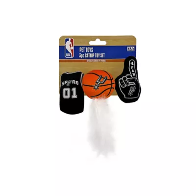 Product Pets First NBA Spurs 3pc Catnip Toy