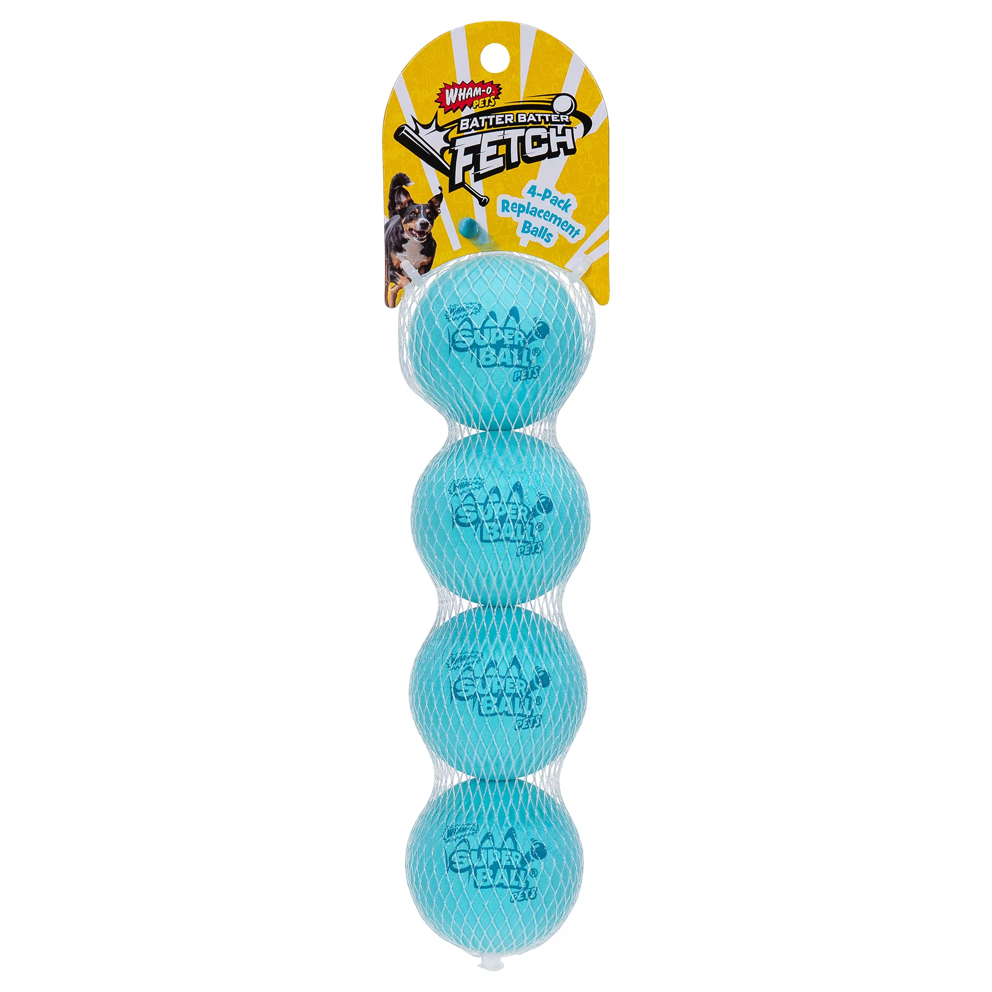 Wham-O Pets Batter Batter Fetch Replacement Balls 4 CT