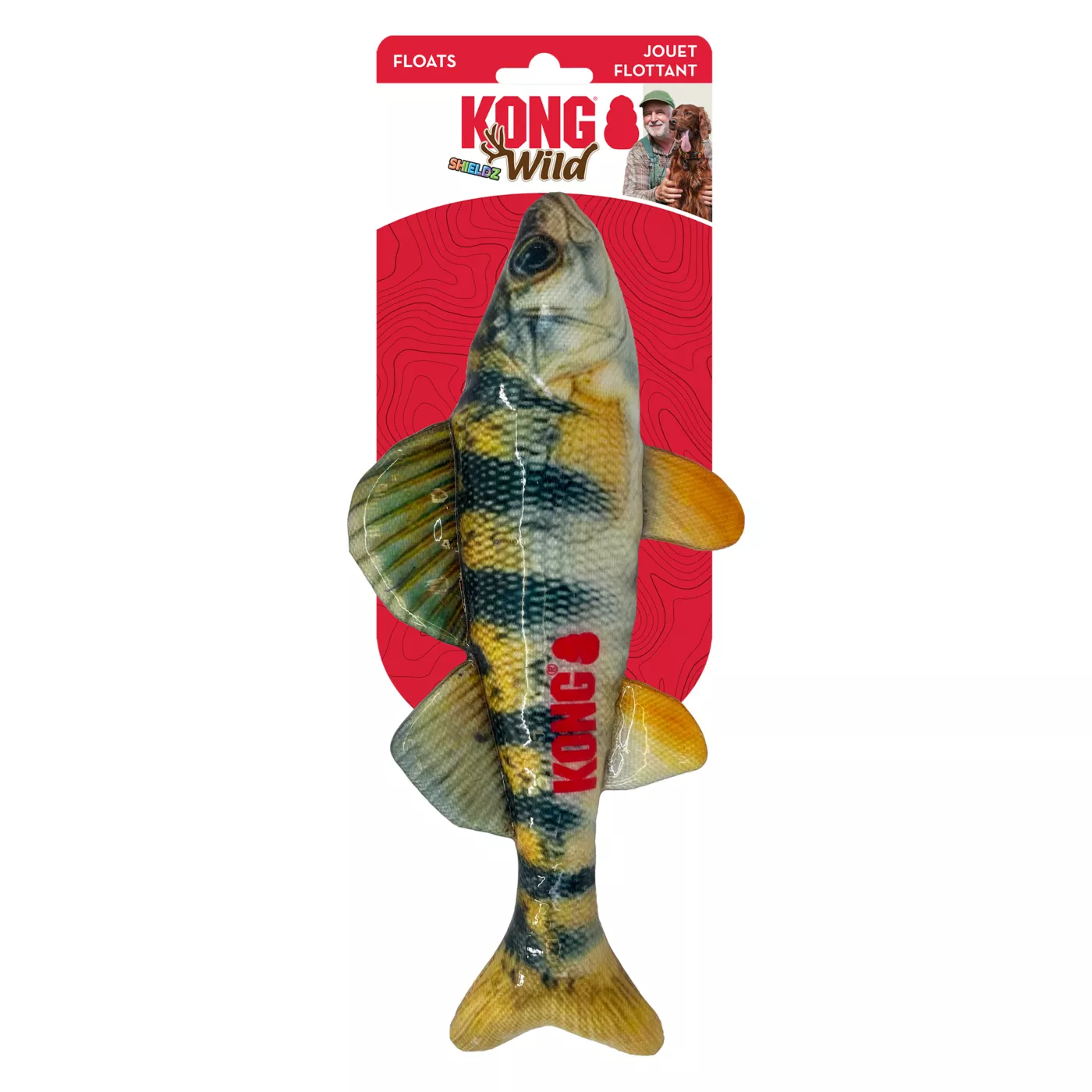 Kong fish dog toy best sale