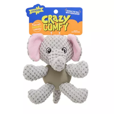 Product Joyhound®  Ball Belly Plush Elephant Dog Toy