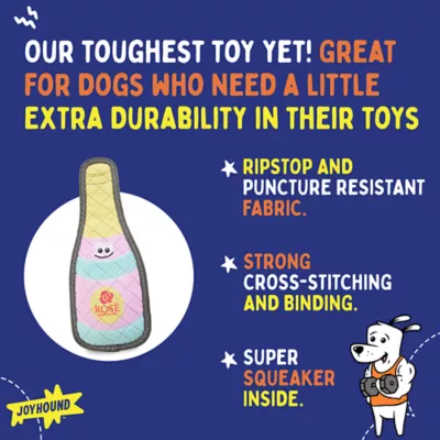 Product  Joyhound Rip Roarin' Tough Rose Dog Toy