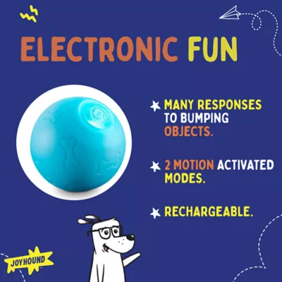 Product Joyhound Electronic Bouncing Ball Dog Toy