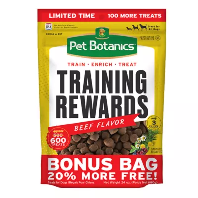Product Pet Botanics Training Rewards Dog Chews - Beef