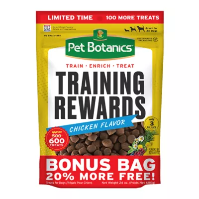 Product Pet Botanics Training Rewards Dog Chews - Chicken