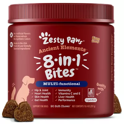 Zesty Paws Ancient Elements 8-in-1 Bites for Dogs, 90 Count - Image 4