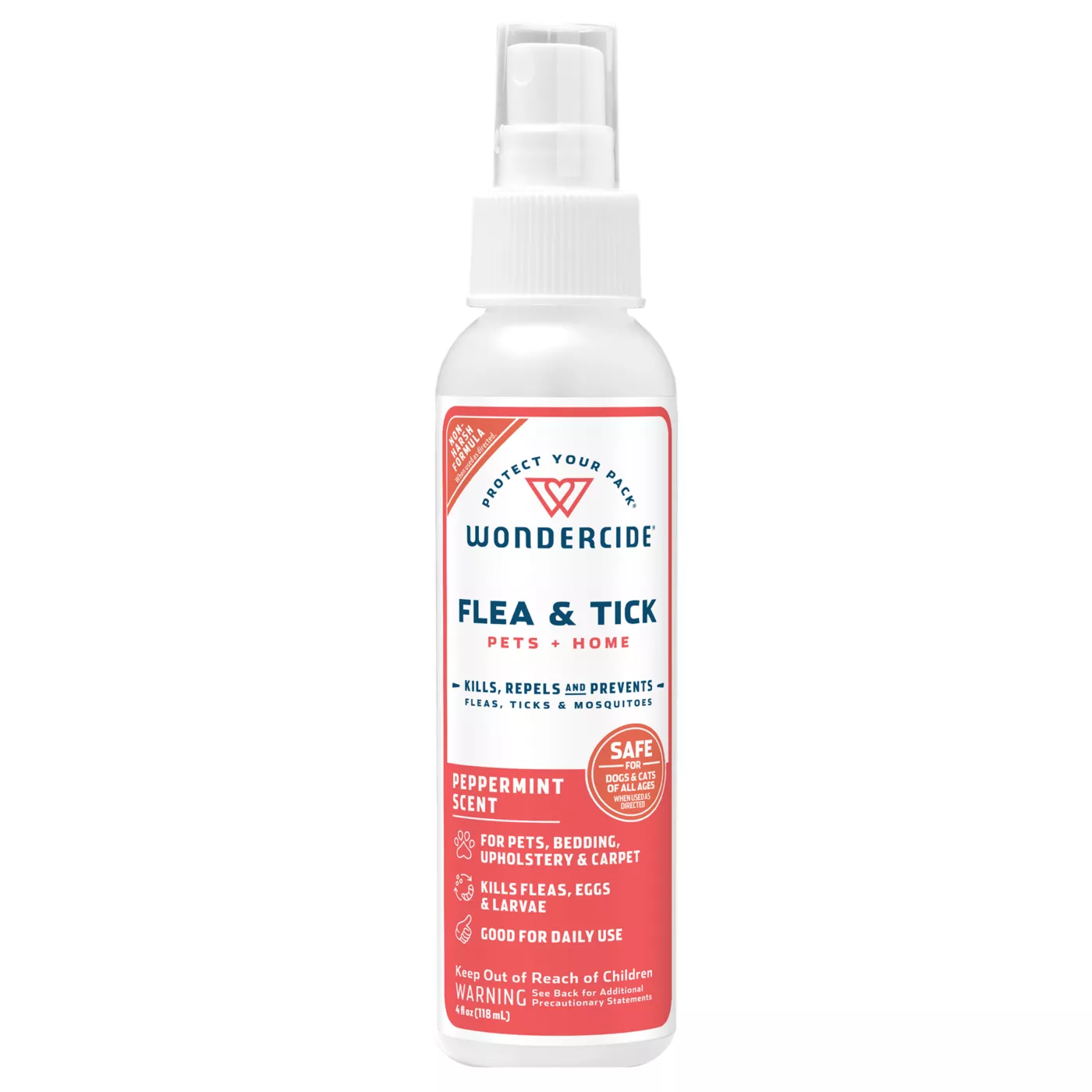 Wondercide Peppermint Scent Flea Tick Spray for Pets and Home